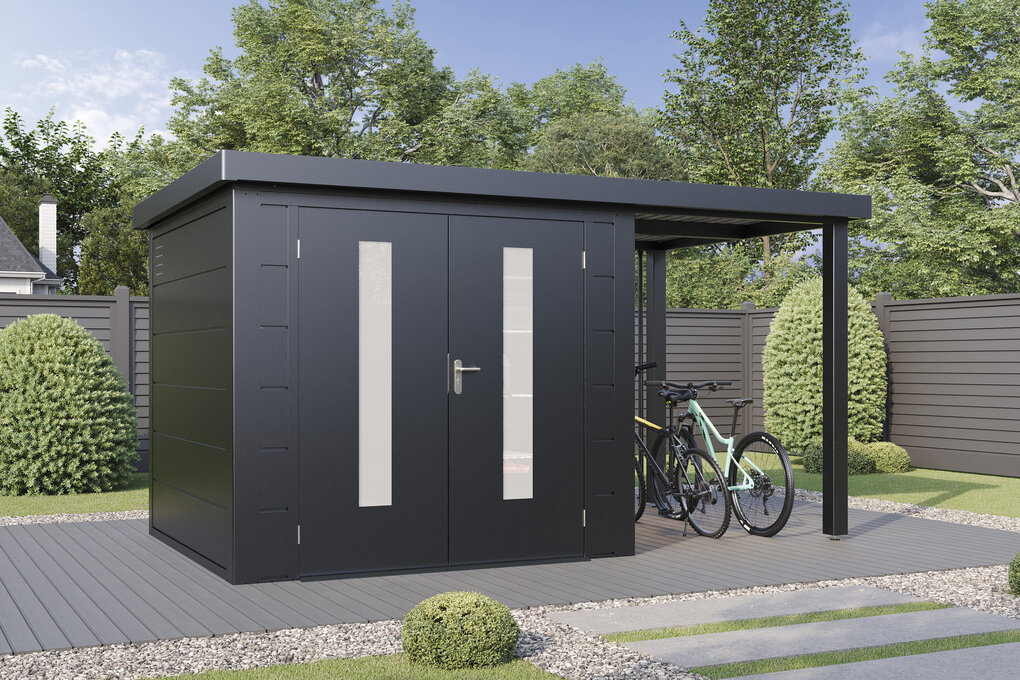 Faszinierend Gartenhaus Metall Bauhaus Ebenbild